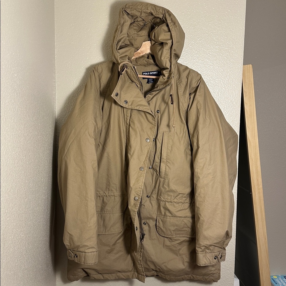 Polo Sport RALPH LAUREN puffer Down Jacket men’s size large - Picture 3 of 10